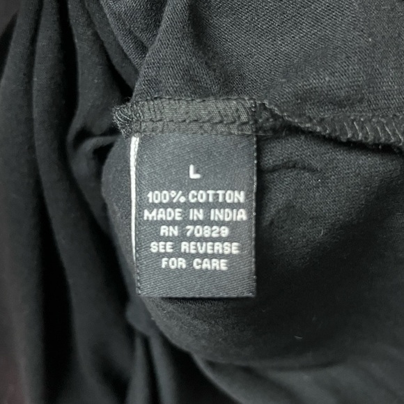 Carbon Red & Black print baseball Tshirt - L - Picture 3 of 5